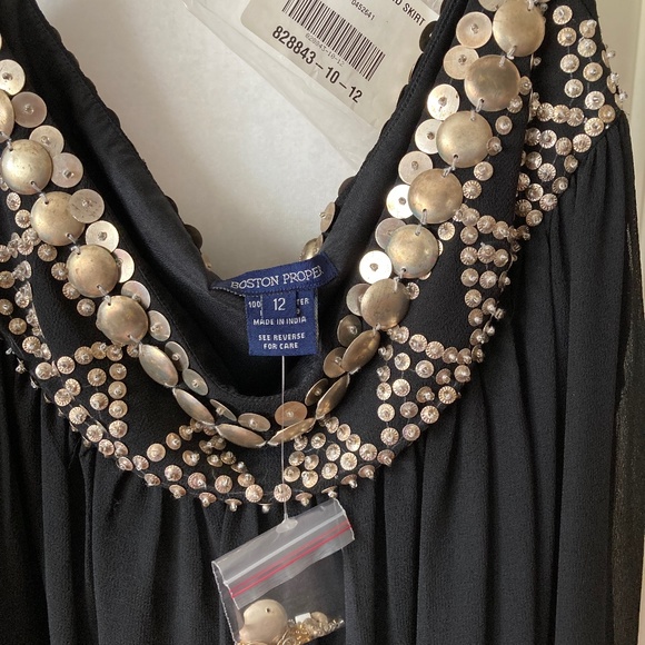 Boston Proper LAVISHED EMBELLISHED SKIRT  Never Worn  NWT - Picture 10 of 14